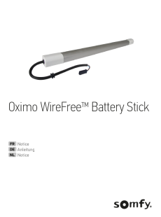 Gebrauchsanleitung Oximo WireFree Battery mit Gehäus